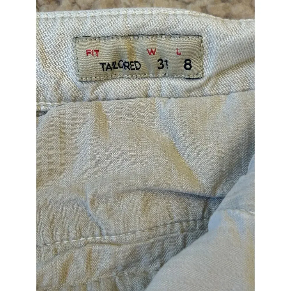 Faherty Coastline Premium Chino Shorts BUNDLE Size 31 Khaki & Blue Gray Casual